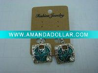 Wholesale new arrival 50dozens ancients silver oil drip dangle earrings wholesale