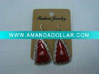 Wholesale new arrival 50dozens ancients silver oil drip dangle earrings wholesale
