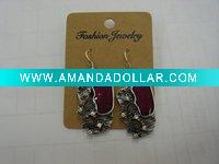 Wholesale new arrival 50dozens ancients silver oil drip dangle earrings wholesale