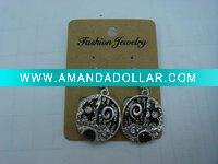Wholesale new arrival 50dozens ancients silver oil drip dangle earrings wholesale