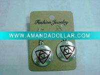 Wholesale new arrival 50dozens ancients silver oil drip dangle earrings wholesale