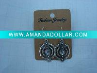 Wholesale new arrival 50dozens ancients silver oil drip dangle earrings wholesale
