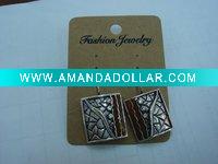 Wholesale new arrival 50dozens ancients silver oil drip dangle earrings wholesale