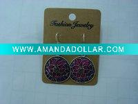 Wholesale new arrival 50dozens ancients silver oil drip dangle earrings wholesale