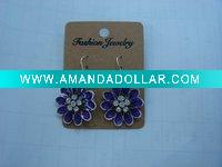 Wholesale new arrival 50dozens ancients silver oil drip dangle earrings wholesale