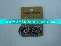 Wholesale new arrival 50dozens ancients silver oil drip dangle earrings wholesale