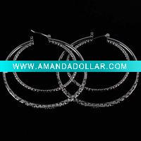 Wholesale 2011 fashion design two hoop earring