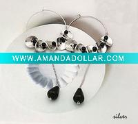 Wholesale Fashion hot-sale new design earring (slivery)