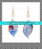 murano glass earring