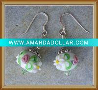 Wholesale fashion murano glass earring