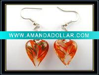 Wholesale Glass jewelry earrings