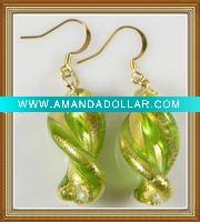 Wholesale hot murano glass earring