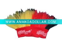 Wholesale football fan wig