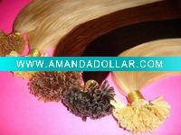 Wholesale pre bonded human hair extension