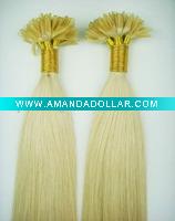 Wholesale Best quality pre-bonded human remy hair weft