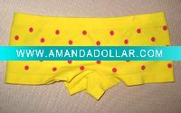 printed seamless boy short