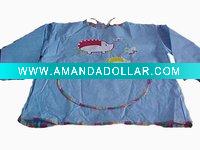 Wholesale PVC children waterproof artist apron\overclothes