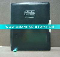 Wholesale pu leather management portfolio