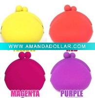 Wholesale fashion silicon wallet