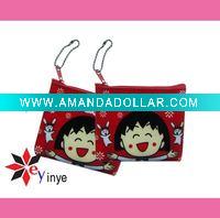 Wholesale Little cherry pvc coin bag