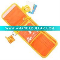 Wholesale drawstring folded neck wallet