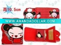 Wholesale Beautiful girl wallet
