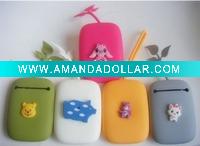 Wholesale fashion silicone wallet