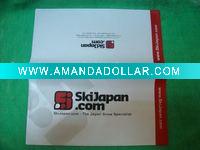 plastic ticket wallet
