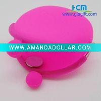 Wholesale Fashion silicone coin wallet in promotion gift