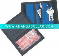 Cheapest Key Chain Nylon Wallet