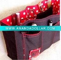 purse organizer/jacquard wallet/handbag organizer