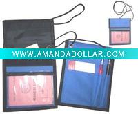 Wholesale promotional neck wallet