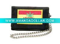 Wholesale embroided wallet wholesale band leather wallet pu wallet and skull wallet