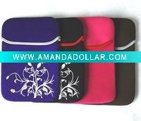 Reversible neoprene laptop sleeve