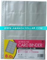 30 hole name card holder