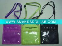 Wholesale polyester Name Tag Pouch
