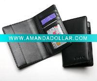 Wholesale high quality leather ticket holder