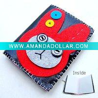Wholesale handmade pu card wallet