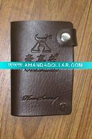 PU/PVC business card holder