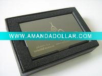 Metal business card holder with high-grade gift box