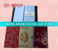 Wholesale chinese style feature Name card holder,big size,silk cover