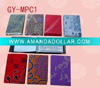 2011chinese style feature name card holder with silk cover