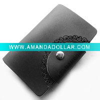Leather card wallet