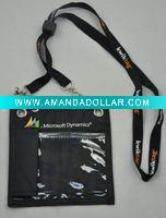 Custom Imprinted Sports ticket holders and name badges
