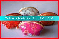 Wholesale silk brocade promotion coin purse