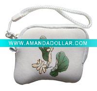neoprene coin bag