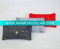 Wholesale Felt products Gathering bag card holder Coin Purse
