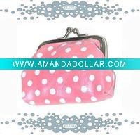 Clutch coin purse, made of PU