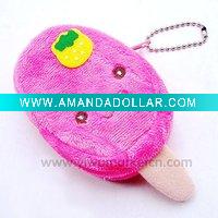 plush coin purse