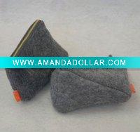 Wholesale Felt products Gathering bag irregular bag Coin Purse